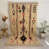 Handmade moroccan berber carpet 260 x 150 cm