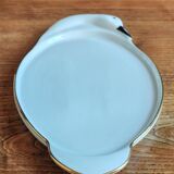 Vintage Porcelain Foie Gras Tray | Oval Duck/Swan Shaped Dish