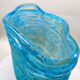 Mid-century stunning vase in hand-worked Murano glass by Sergio Costantini with the rare original certificate. Made in Murano, Italy.