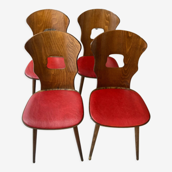 Set de 4 chaises Baumann modèle gentiane