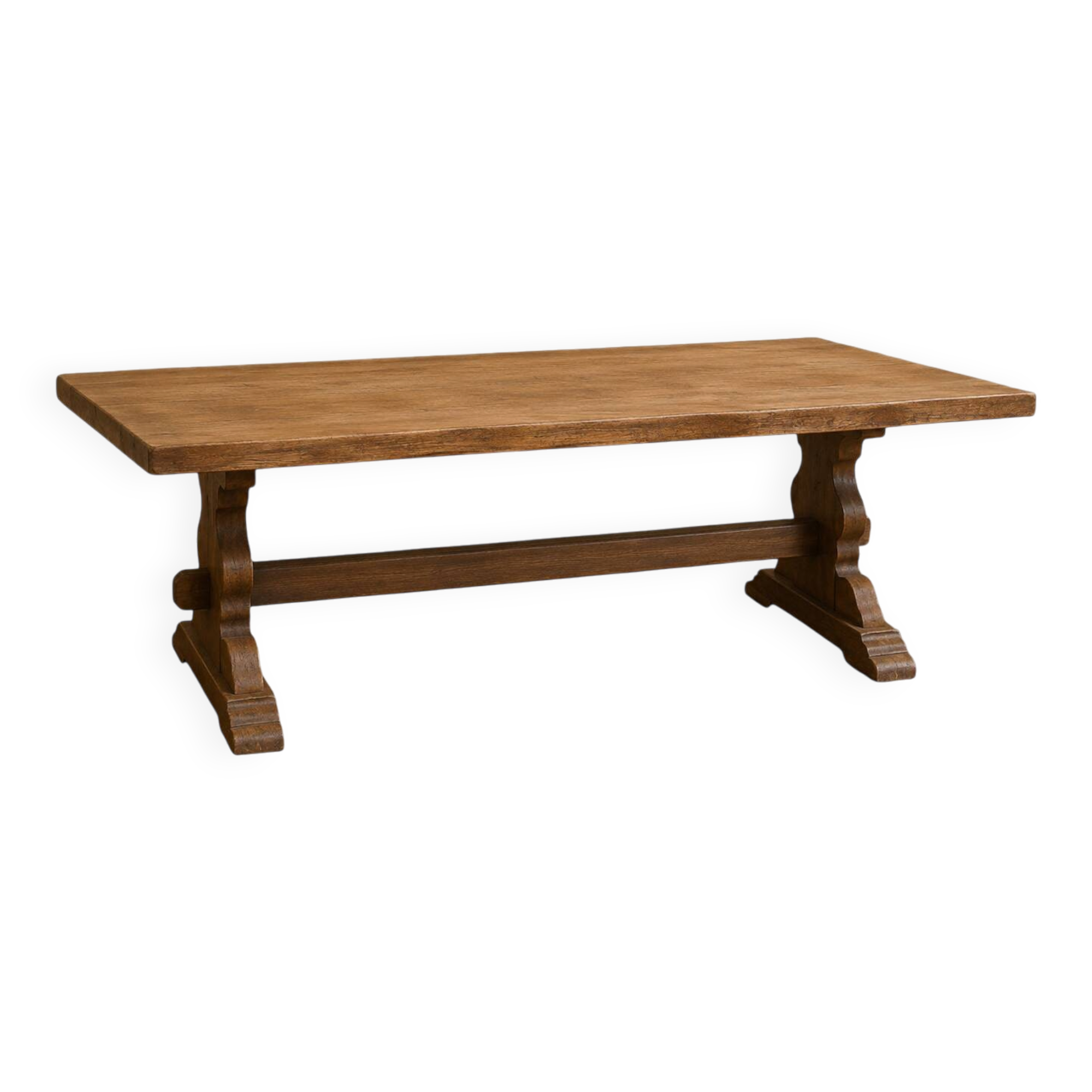 Large farmhouse table in solid oak –