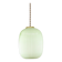 Mid-Century Italian Brass and Glass Pendant Lamp