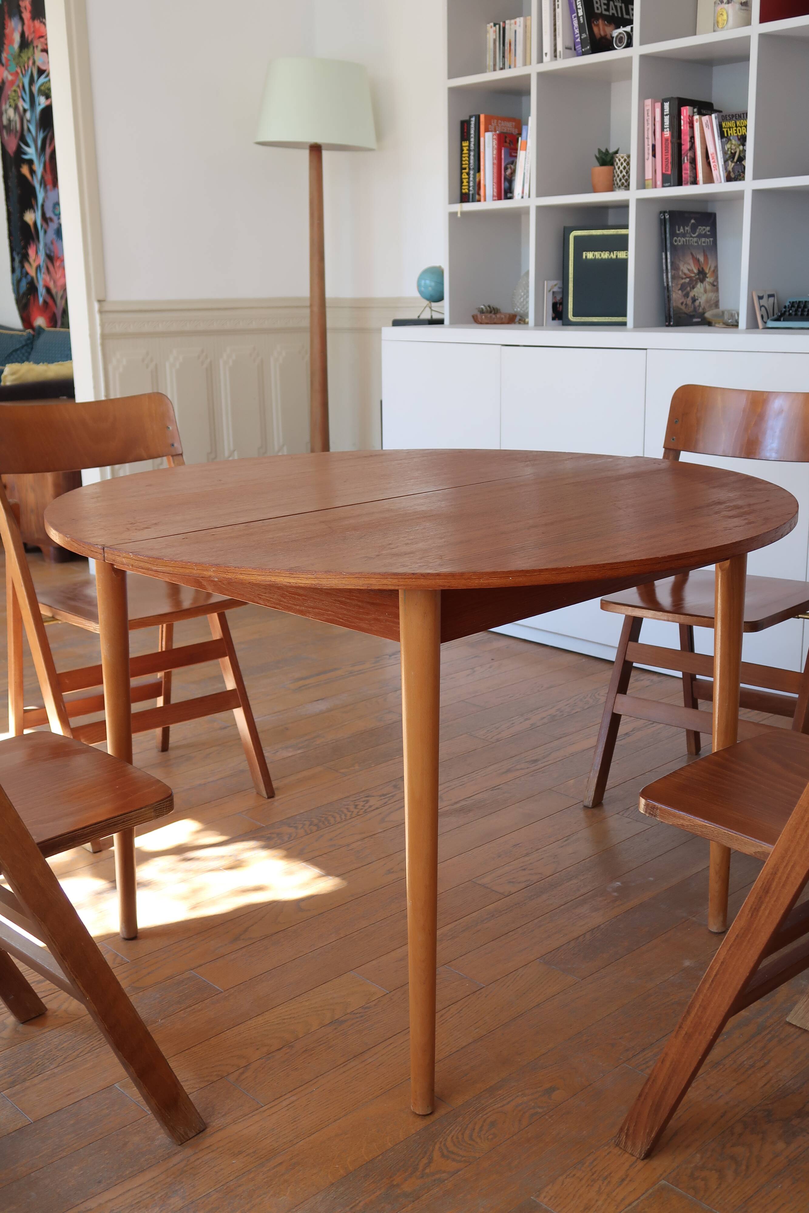 Scandinavian table 70's