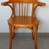 Fauteuil baumann hêtre clair