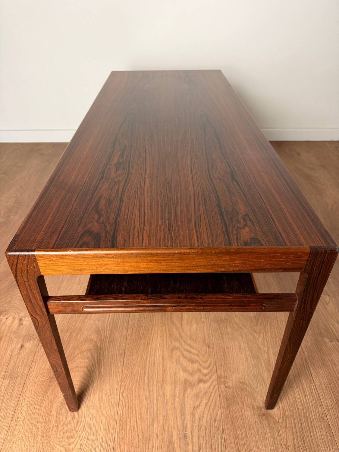 Table basse en palissandre de Rio – Design scandinave, années 1960