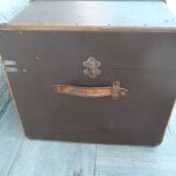 Old travel trunk