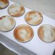 Series of 9 vintage stoneware plates by Les Poteries du Marais, France