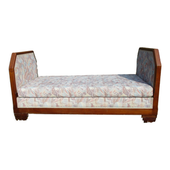 Antique Art Deco sofa bed