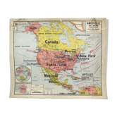 Vidal-Lablache - North America map