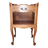 Louis XV style bedside table in walnut