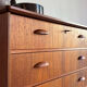 Vintage Danish chest of drawers in teak
