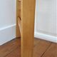 Pair of folding chairs with vintage solid wood slats