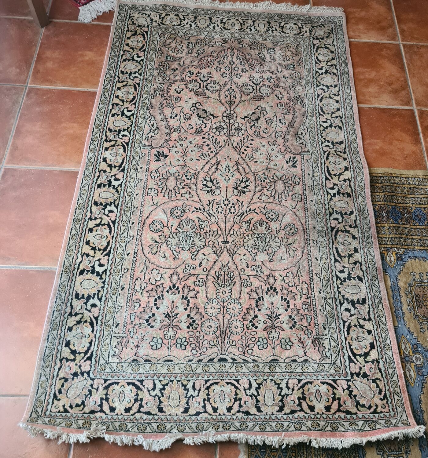 Antique handmade Persian carpet