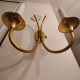 Classic applique Lucien Gau 4132 - 2 lights - Decorative details Links - H 32 cm, W 27 cm