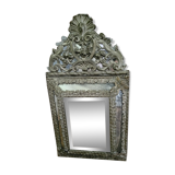 Old mirror with beads
