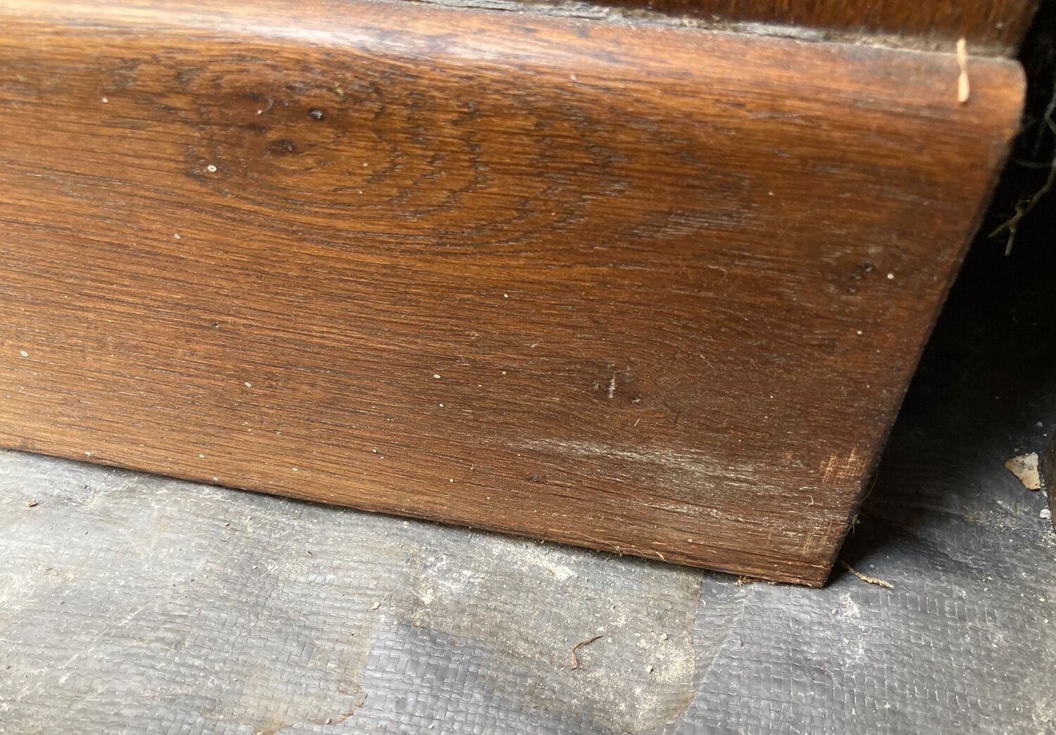 Vintage double curtain binder