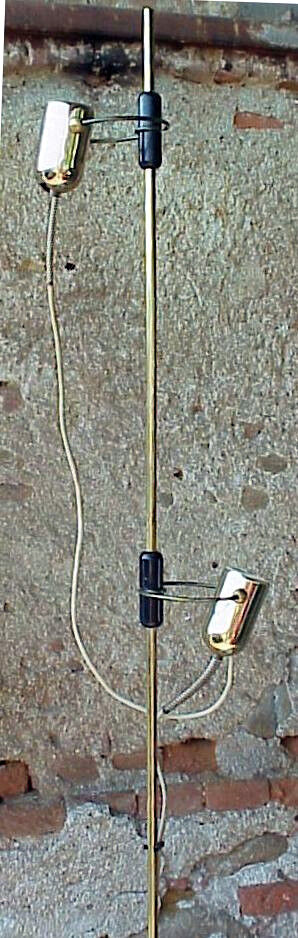 Goffredo Reggiani Italy design Francesco Fois floor lamp years 74