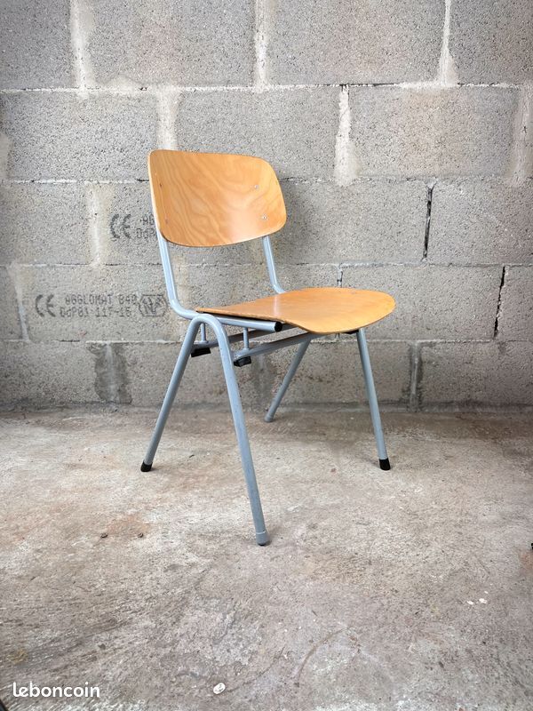 Industrial school chair