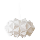 Japanese Style Hand-folded White Paper Pendant Lighting "Siphonia"