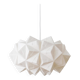 Japanese Style Hand-folded White Paper Pendant Lighting "Siphonia"