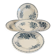 6 deep plates in ironstone "Mûre" Badonviller