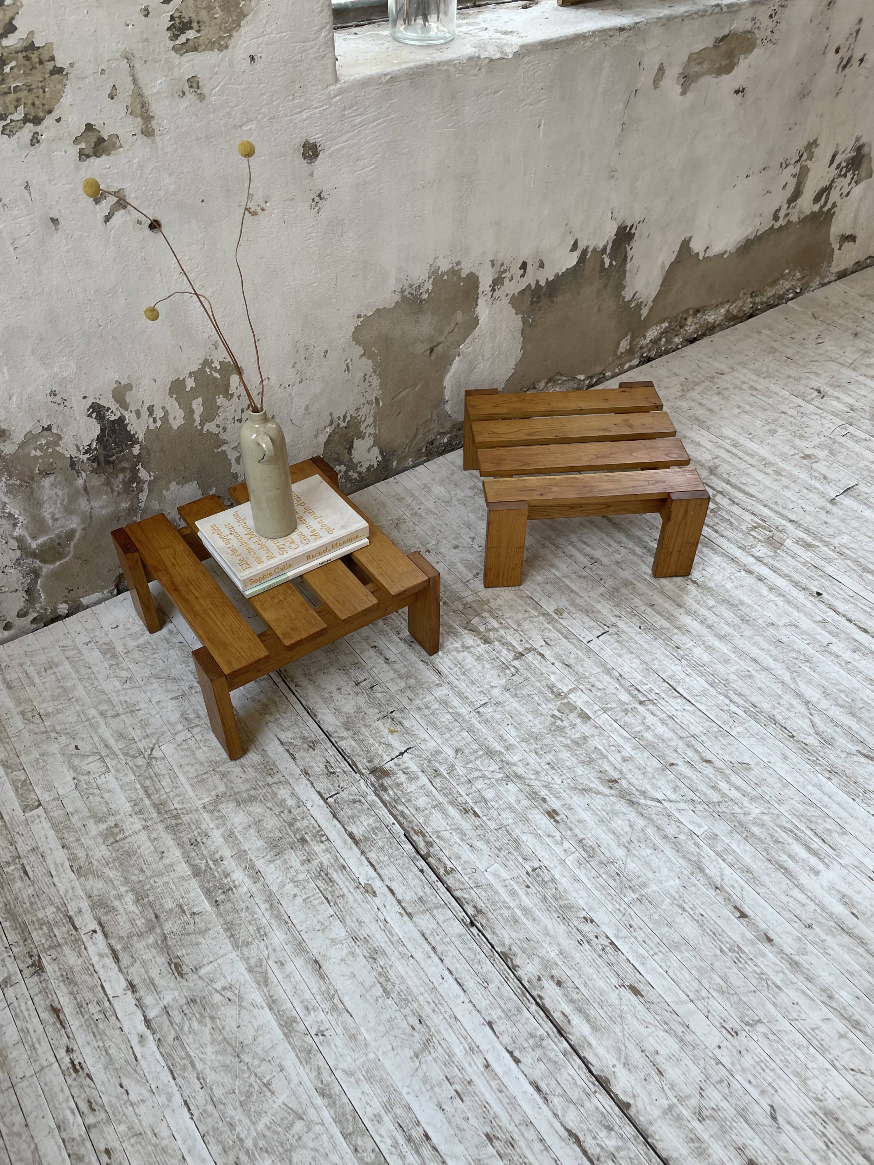 End stools for sofas pine mountain furniture 1960