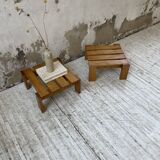 End stools for sofas pine mountain furniture 1960