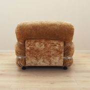 Velour armchair, Italian design, 1970s, production: Italy