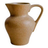 Small speckled stoneware milk jug