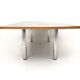 "transepoca" wooden coffee table by carmelo la gaipa, italy 2018