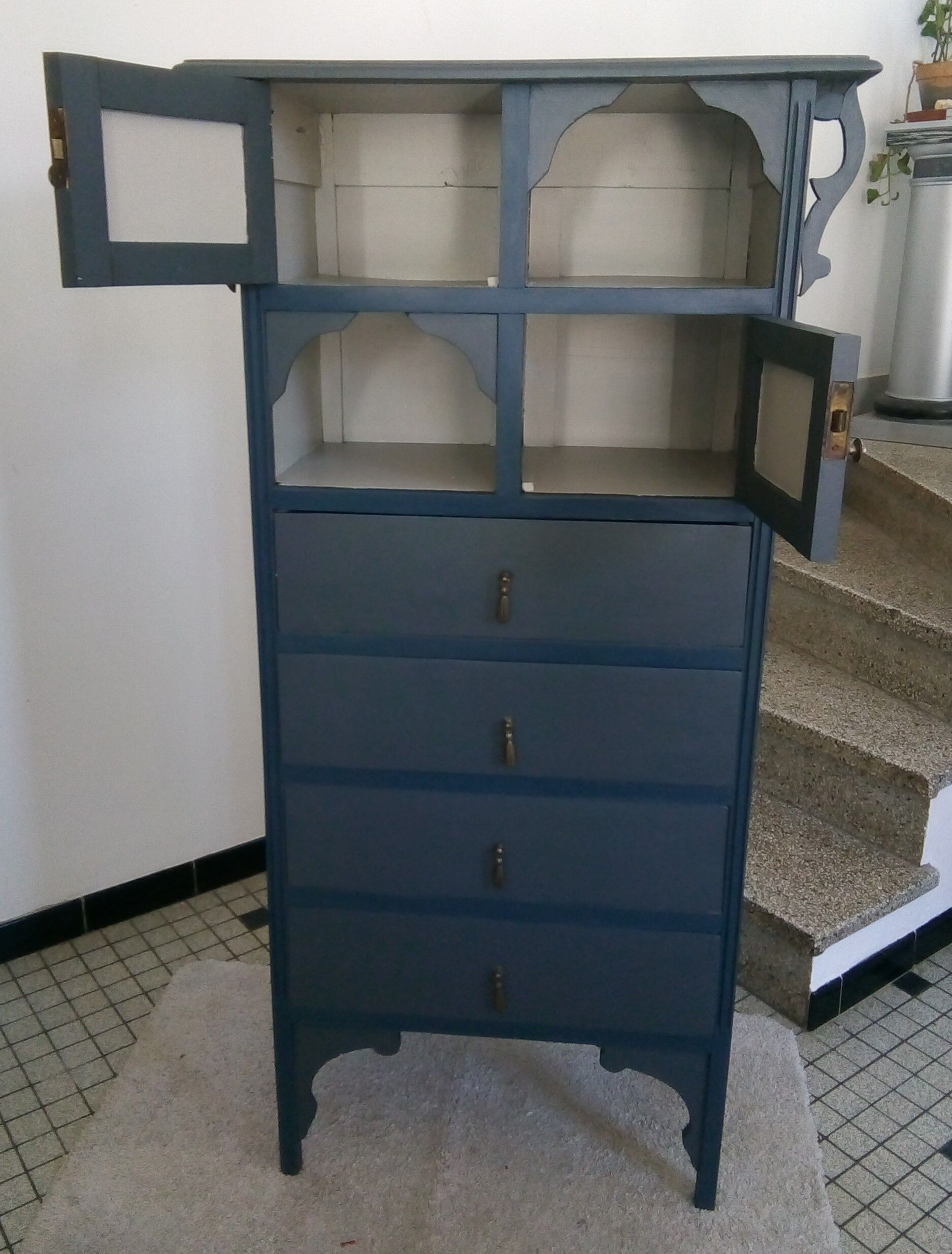 Napoleon 3 cabinet with drawers