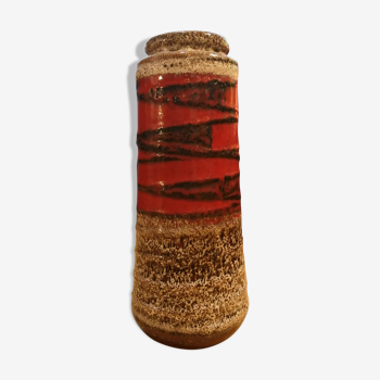 Ceramic vase from the German brand Scheurich, 60s