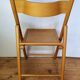 Chaise pliante cannée