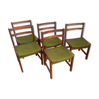 Series Of 6 Chairs Ulferts Tibro Sweden -