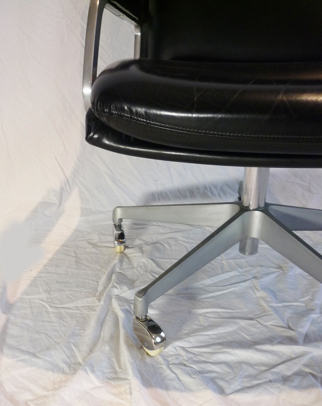 Black imitation office chair