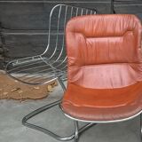 Chrome chair Gastone Rinaldi