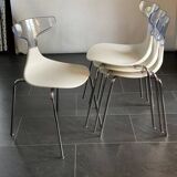 Table space age et 4 chaises