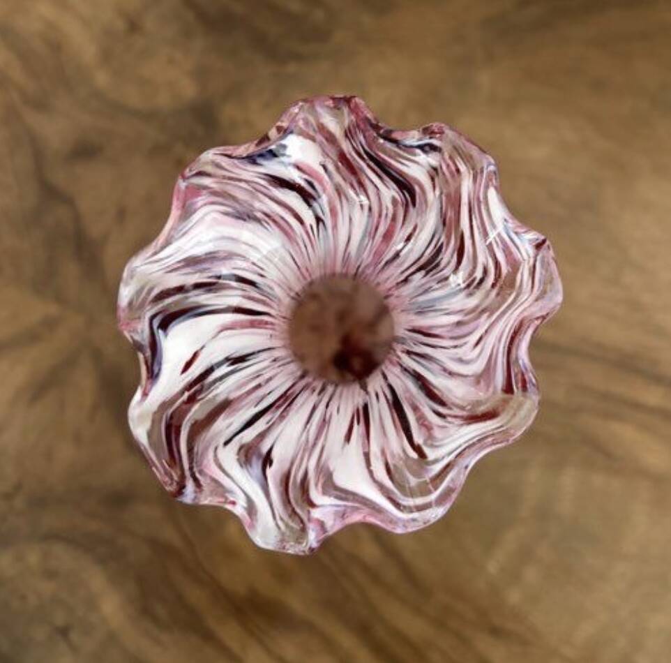 Legras vase in Clichy glass