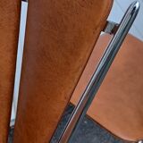 Set of 4 vintage petal chairs