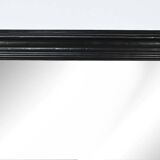 Large Blackened Wooden Mirror, Louis-Philippe style – Mid-19th century