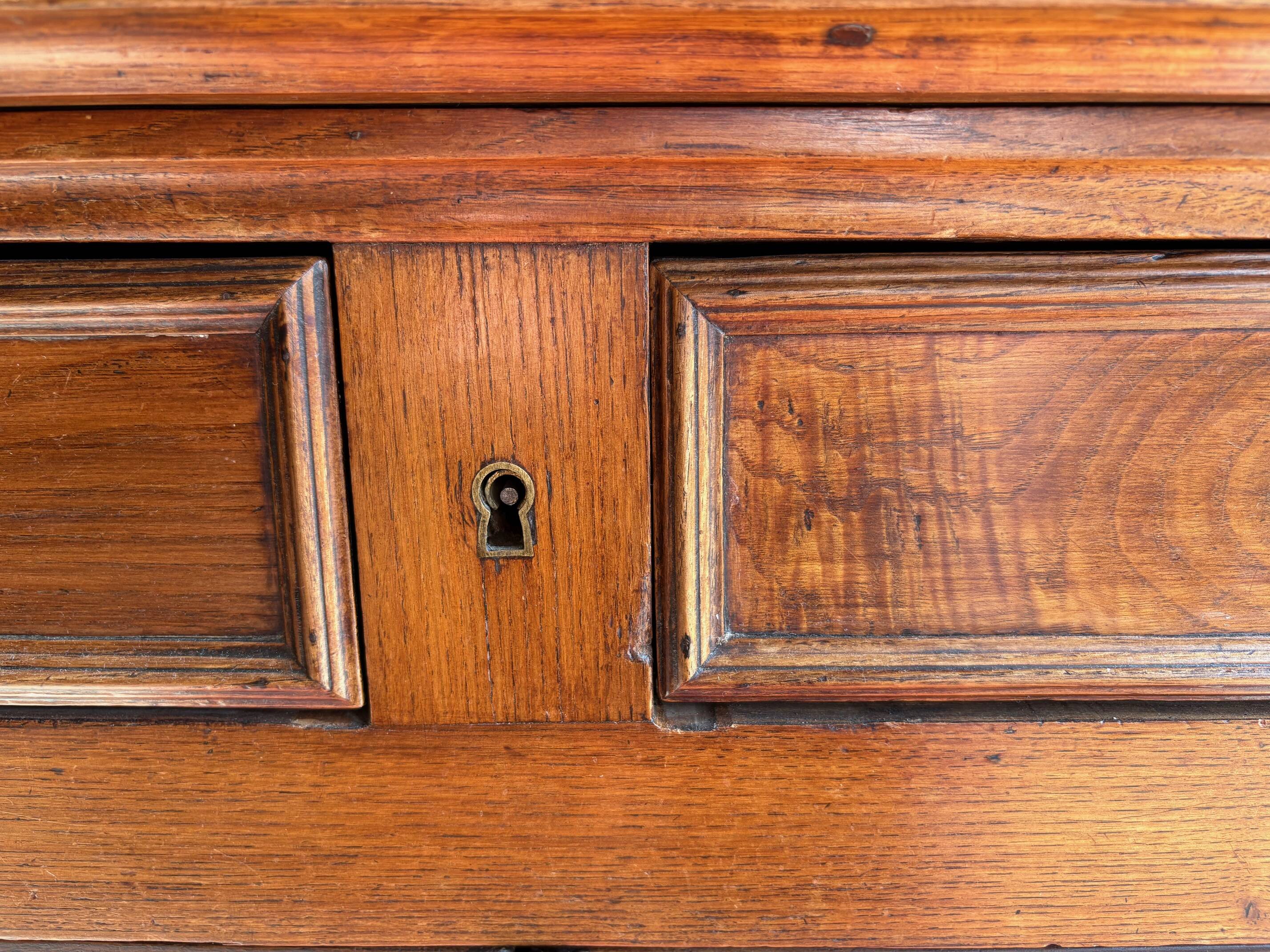 Antique solid oak sideboard