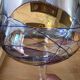 Pair of large tasting glasses / balloon in Paris crystal