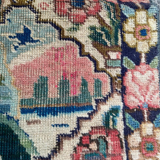 Vintage decorative carpet Mahal 129x79cm