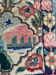 Tapis décoratif vintage Mahal 129x79cm