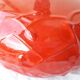 Red ceramic lamp