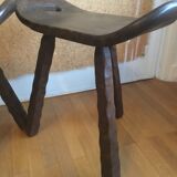 Pair of brutalist stools