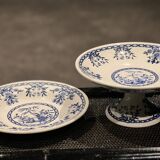 Assiette et plat compotier Luneville