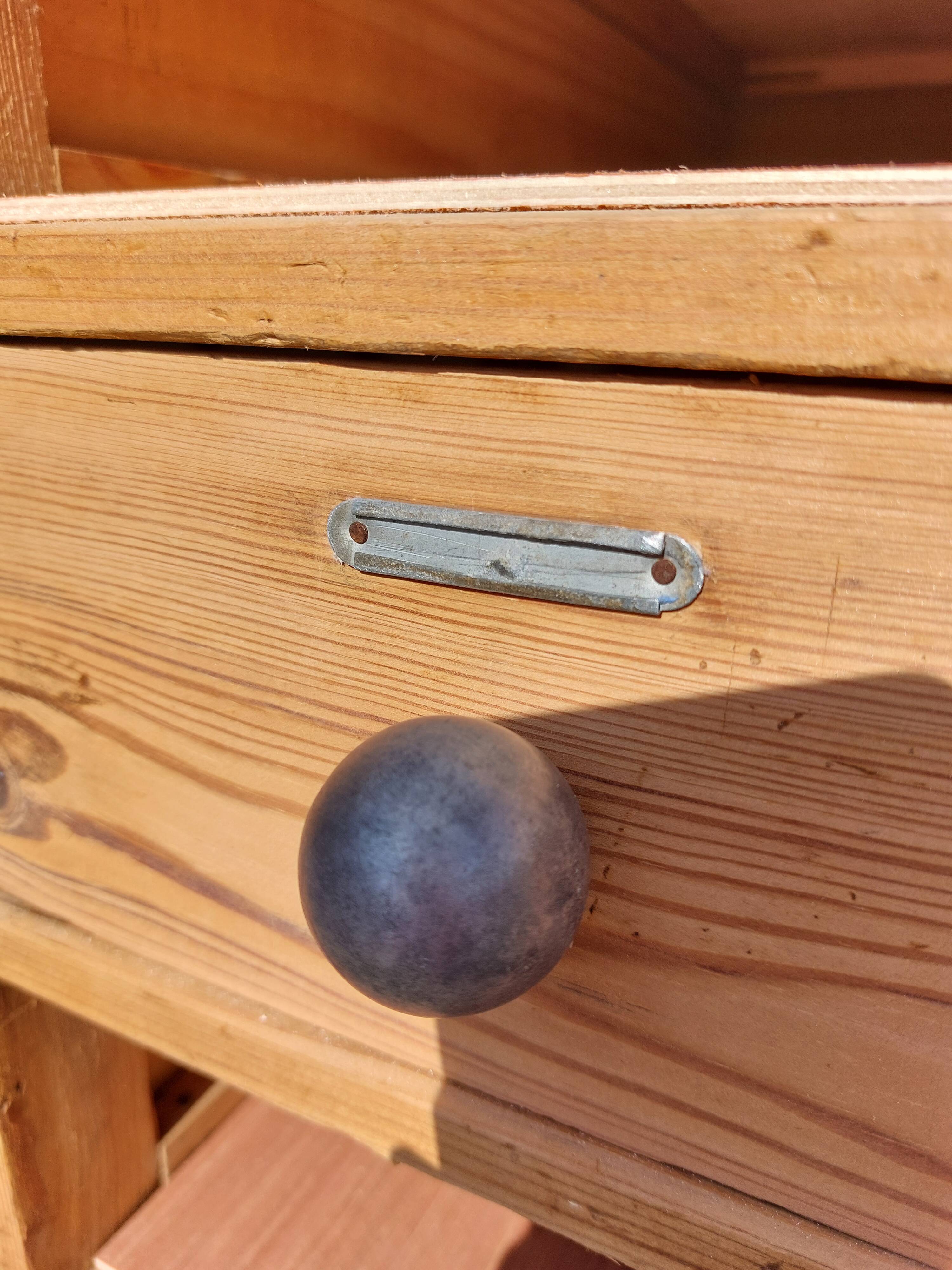 wooden workshop furniture, drawer unit