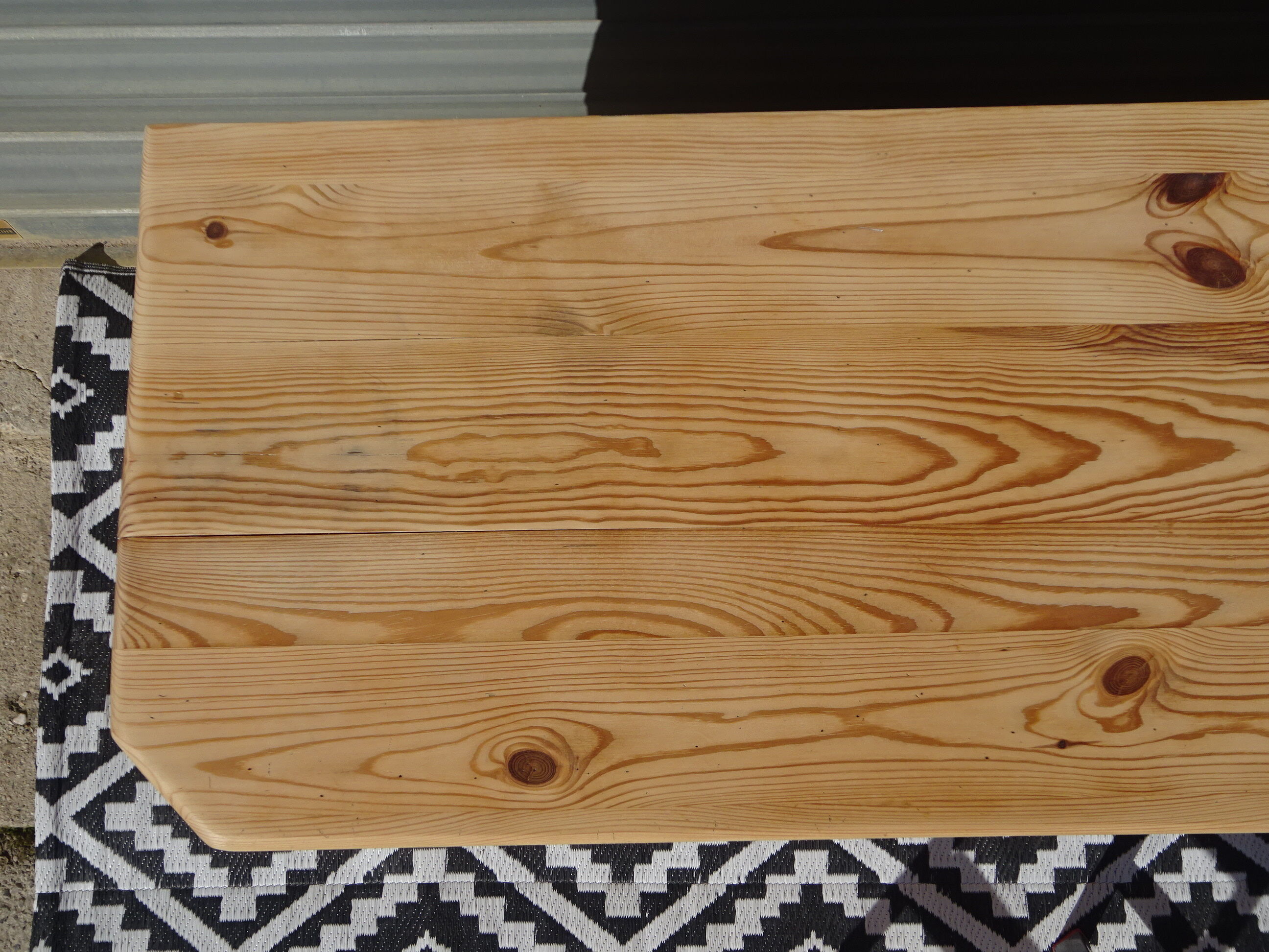 Solid wood enfilade, restored