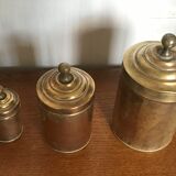Brass gigognes boxes